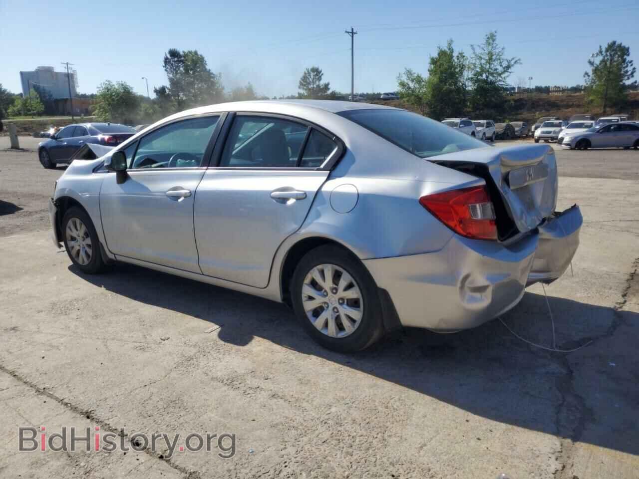 2012 HONDA CIVIC - VIN: 2HGFB2E59CH565756 - Фото 2
