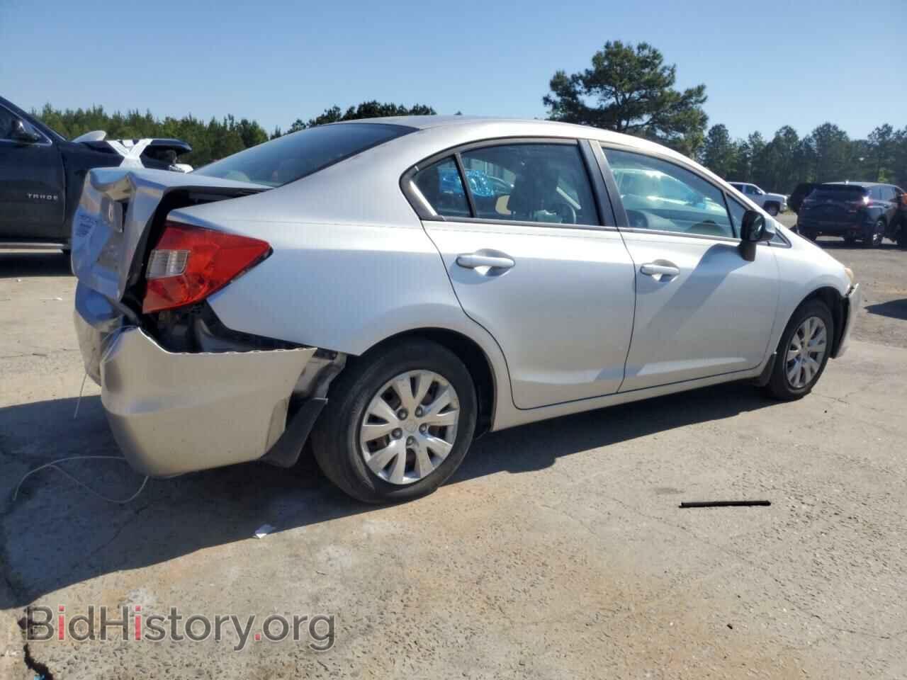 2012 HONDA CIVIC - VIN: 2HGFB2E59CH565756 - Фото 3