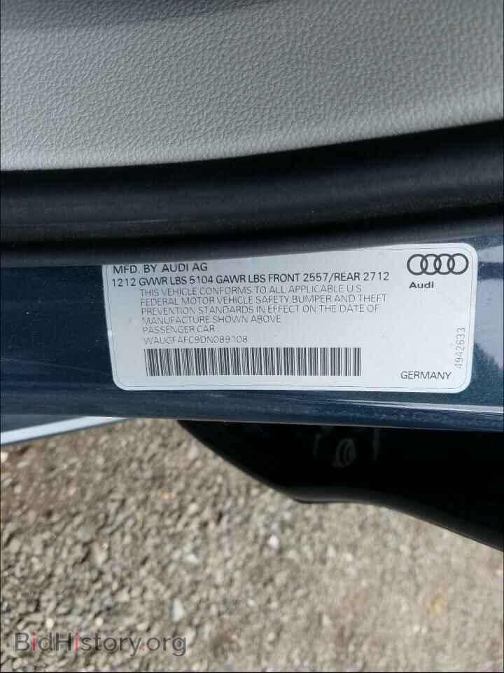 2013 AUDI A6 - VIN: WAUGFAFC9DN089108 - Photo 10