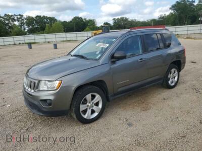 2012 Jeep COMPASS Sport, серый — VIN 1C4NJCBB1CD613583, Copart
