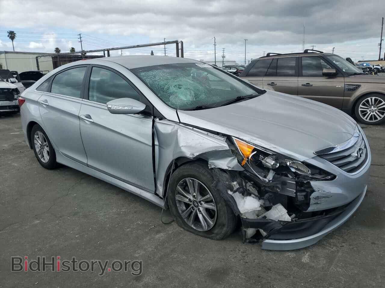 2014 HYUNDAI SONATA - VIN: 5NPEB4AC0EH903422 - Фото 4