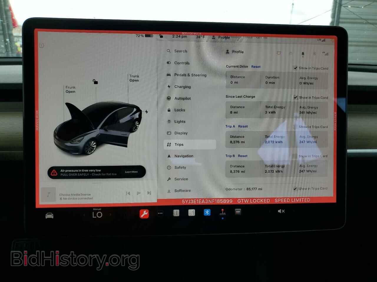2022 TESLA MODEL 3 - VIN: 5YJ3E1EA3NF185899 - Photo 9