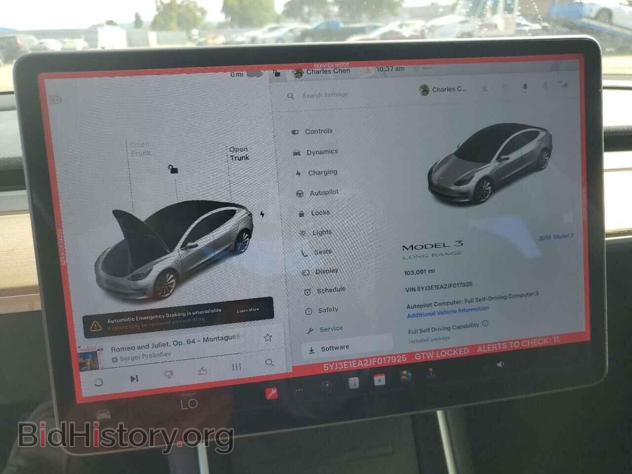 2018 TESLA MODEL 3 - VIN: 5YJ3E1EA2JF017925 - Фото 9