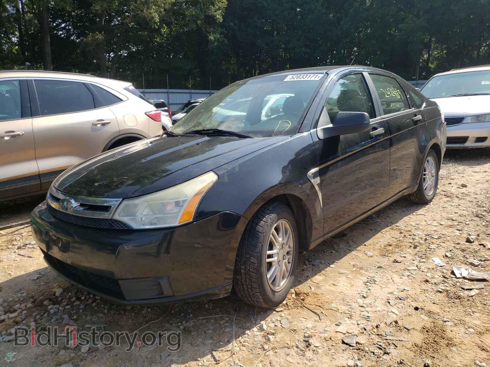 2008 FORD FOCUS - VIN: 1FAHP35N58W293896 - Фото 2