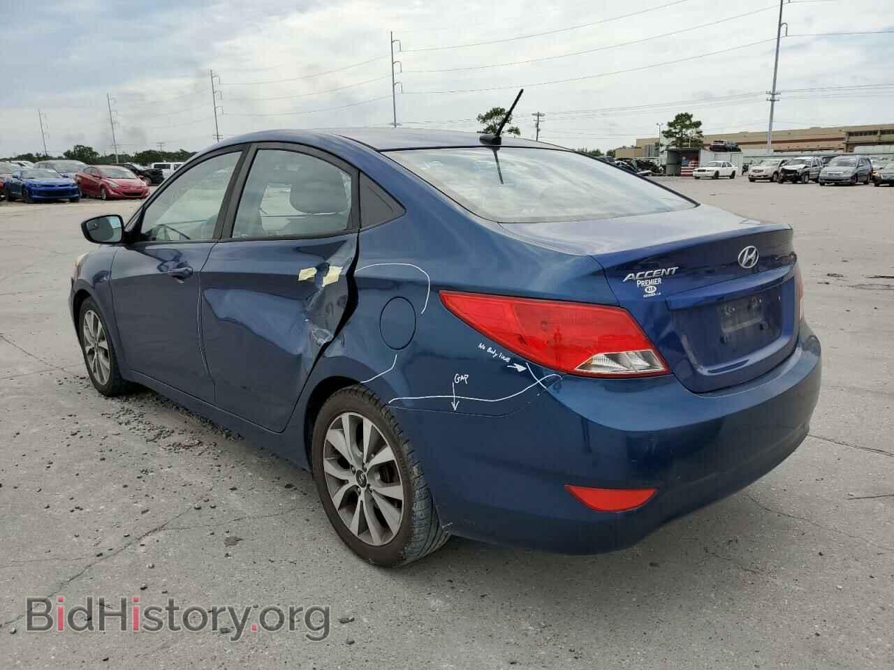 2016 HYUNDAI ACCENT - VIN: KMHCU4AE1GU121928 - Фото 3