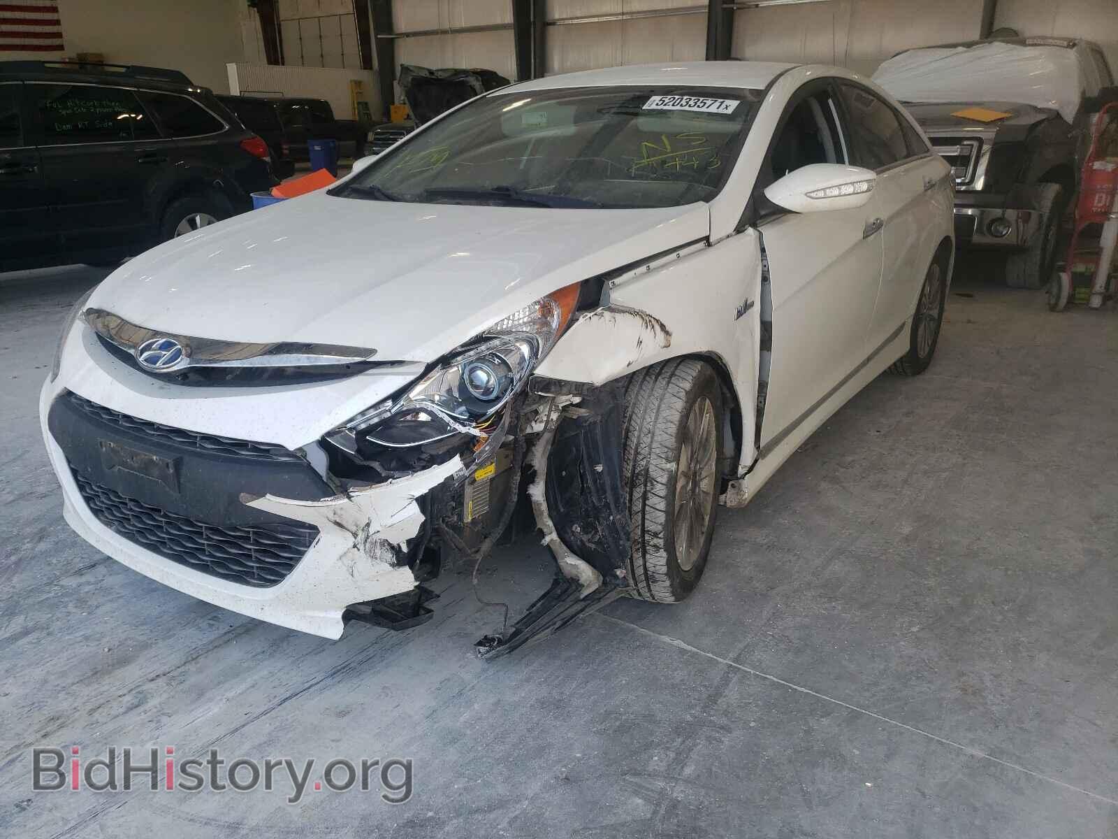 2013 HYUNDAI SONATA - VIN: KMHEC4A49DA097443 - Фото 2