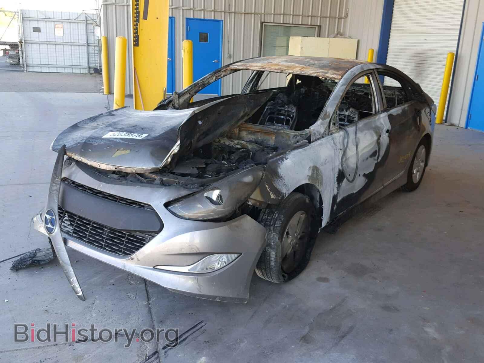 2012 HYUNDAI SONATA - VIN: KMHEC4A49CA057863 - Фото 2