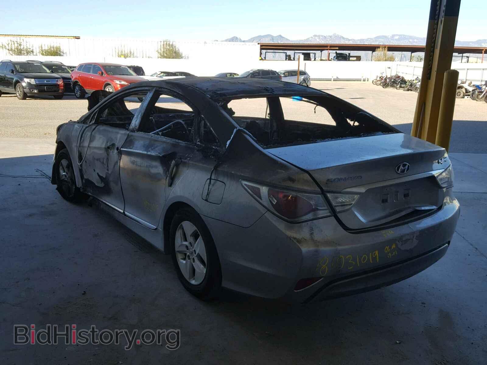2012 HYUNDAI SONATA - VIN: KMHEC4A49CA057863 - Фото 3