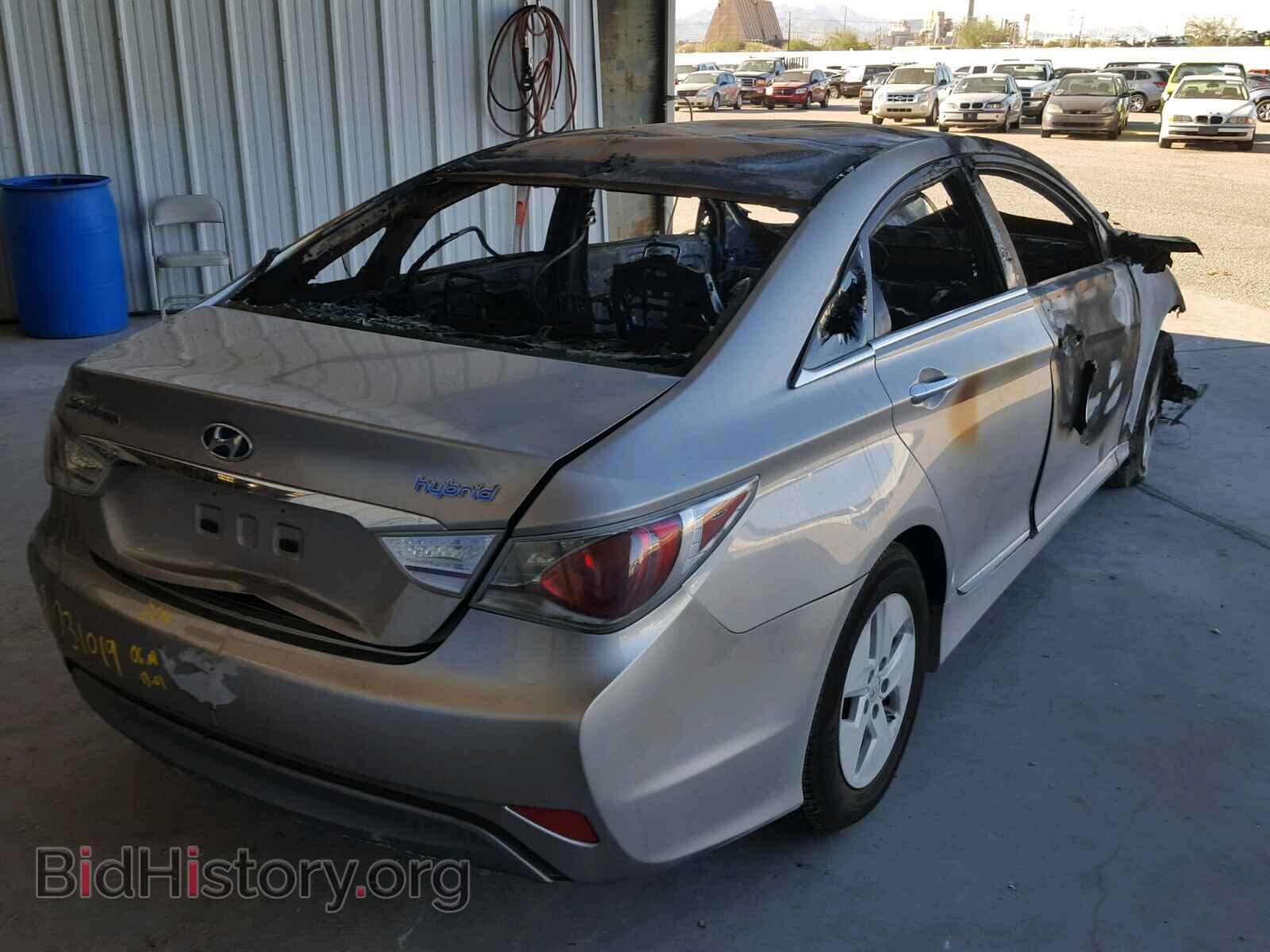 2012 HYUNDAI SONATA - VIN: KMHEC4A49CA057863 - Фото 4