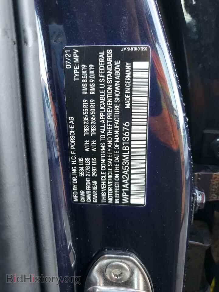2021 PORSCHE MACAN - VIN: WP1AA2A53MLB13676 - Фото 14
