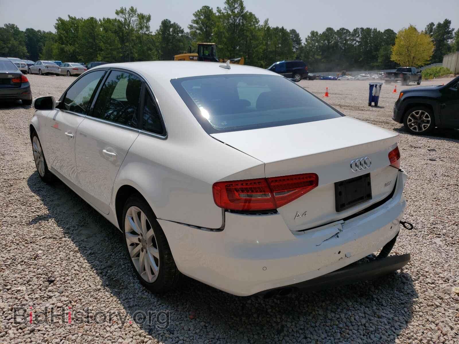 2013 AUDI A4 - VIN: WAUEFAFL3DN042440 - Фото 3