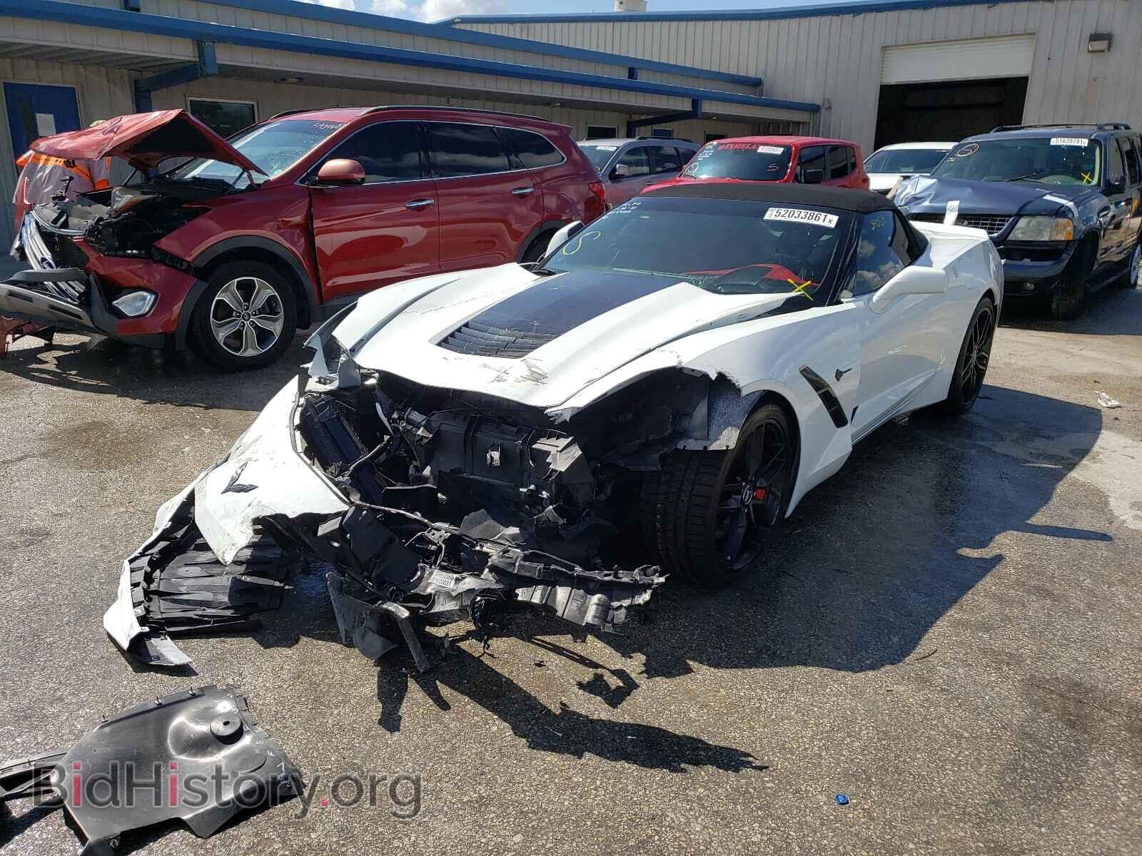 2015 CHEVROLET CORVETTE - VIN: 1G1YM3D76F5117800 - Фото 2