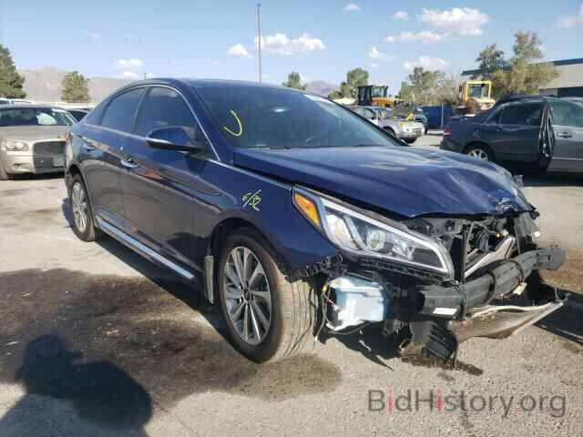 Photo 5NPE34AF3HH475244 - HYUNDAI SONATA 2017