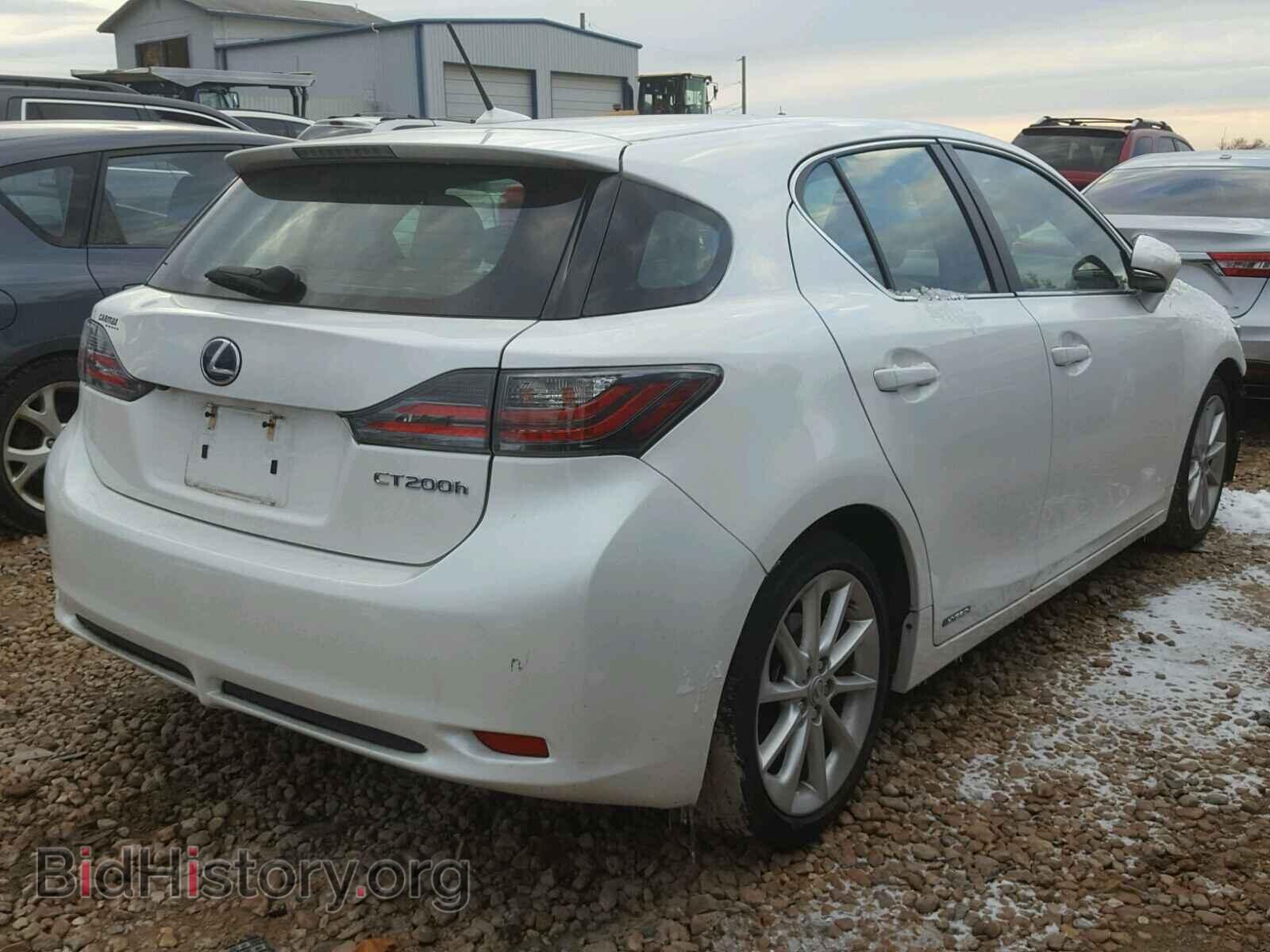 2011 LEXUS CT 200 - VIN: JTHKD5BH5B2009263 - Фото 4