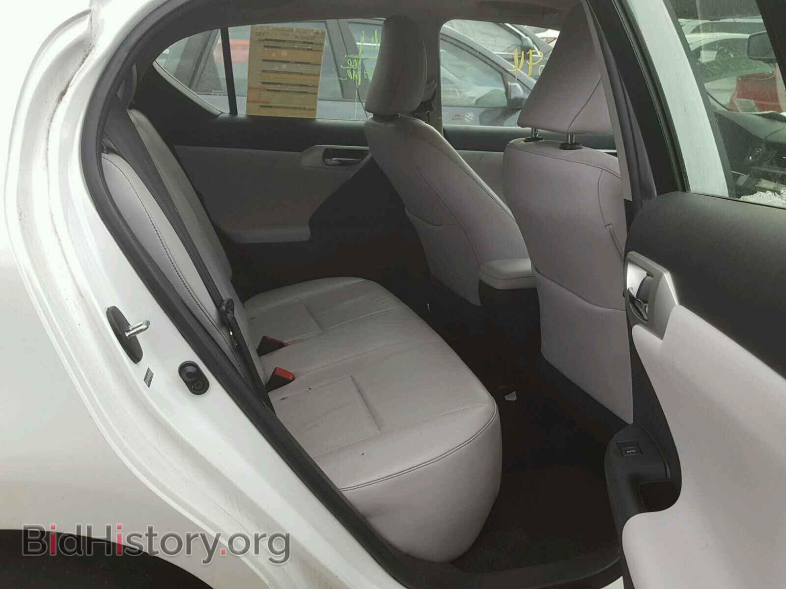 2011 LEXUS CT 200 - VIN: JTHKD5BH5B2009263 - Фото 6