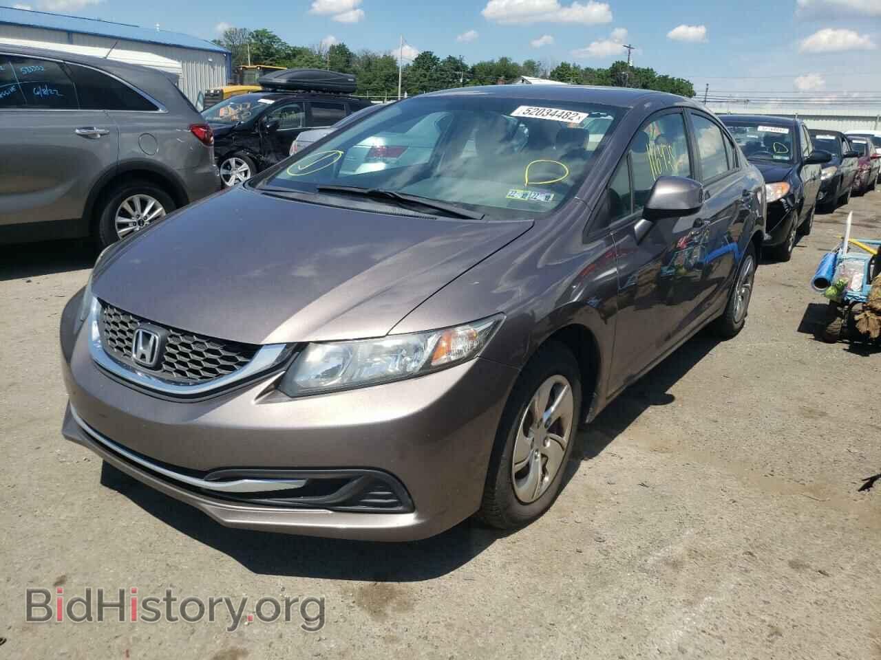 2013 HONDA CIVIC - VIN: 19XFB2F57DE294593 - Фото 2