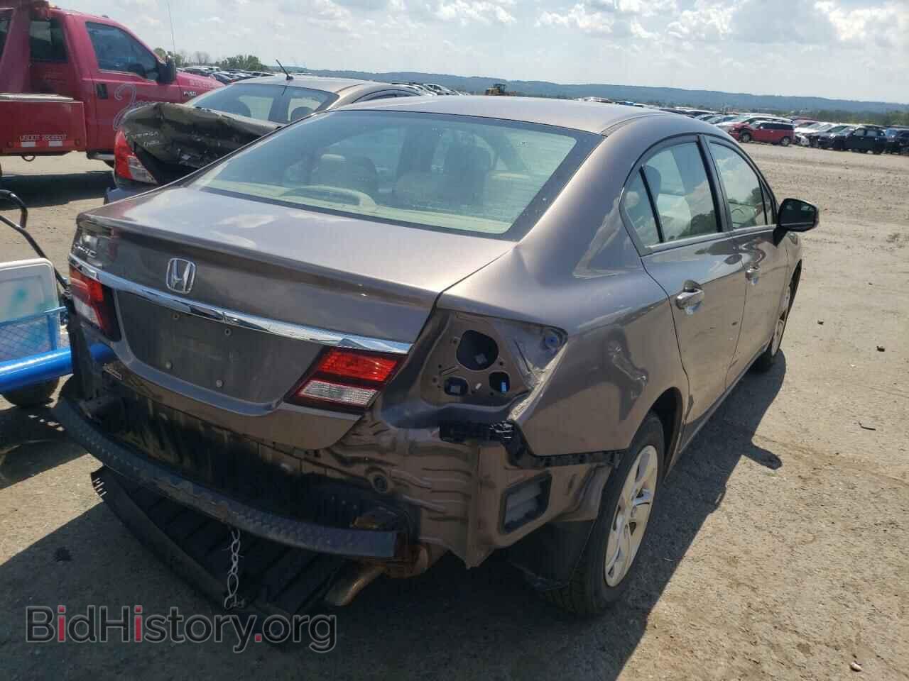 2013 HONDA CIVIC - VIN: 19XFB2F57DE294593 - Фото 4
