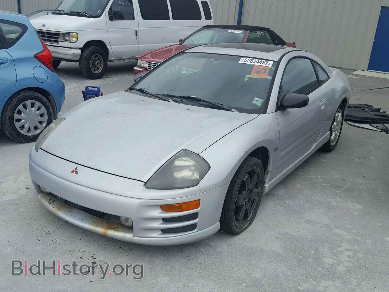 2001 MITSUBISHI ECLIPSE - VIN: 4A3AC84H01E108422 - Photo 2