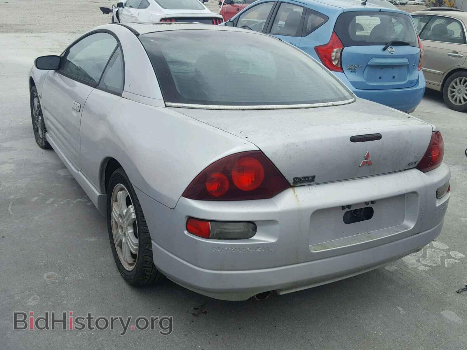 2001 MITSUBISHI ECLIPSE - VIN: 4A3AC84H01E108422 - Photo 3