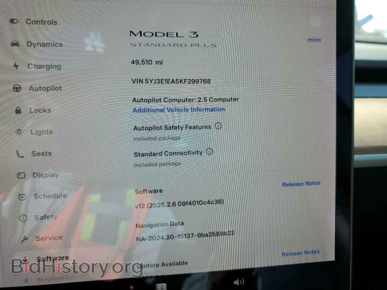 2019 TESLA MODEL 3 - VIN: 5YJ3E1EA5KF299768 - Фото 9