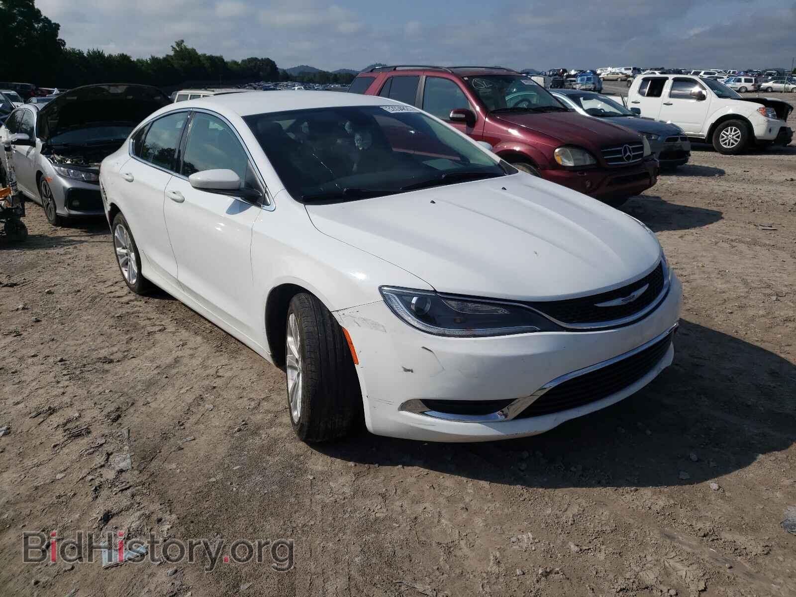 Фотография 1C3CCCABXFN616424 - CHRYSLER 200 2015