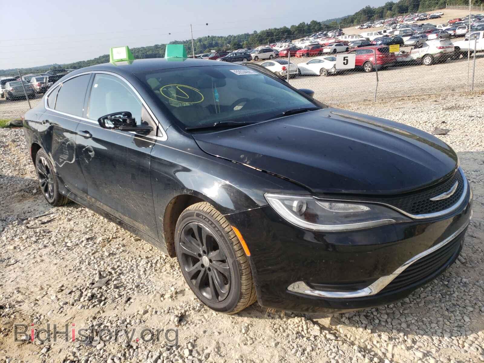 Фотография 1C3CCCAB6GN108484 - CHRYSLER 200 2016