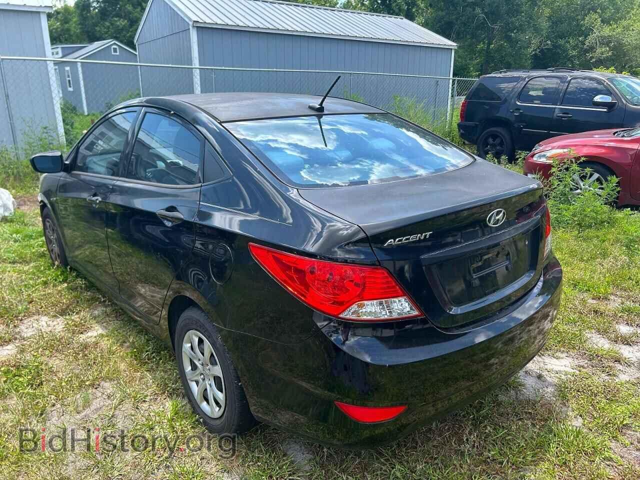 2013 HYUNDAI ACCENT - VIN: KMHCT4AEXDU566635 - Photo 3