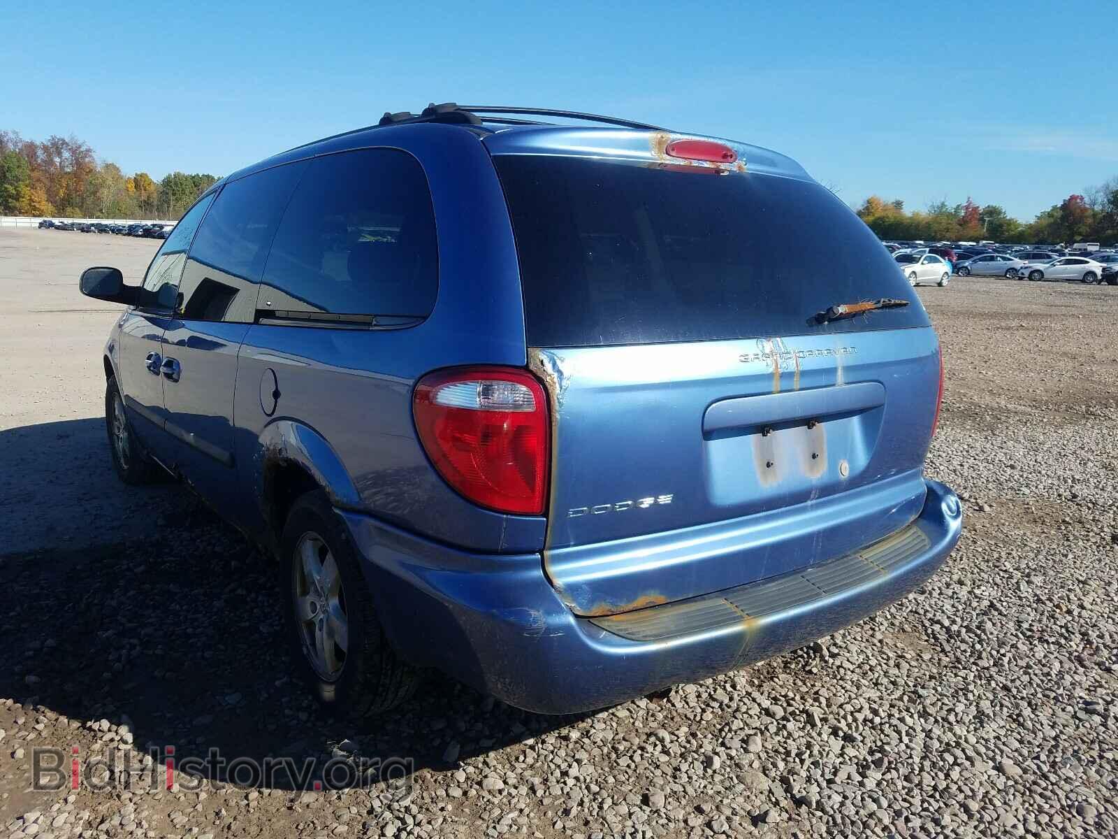 2007 DODGE CARAVAN - VIN: 1D4GP24R97B147143 - Фото 3