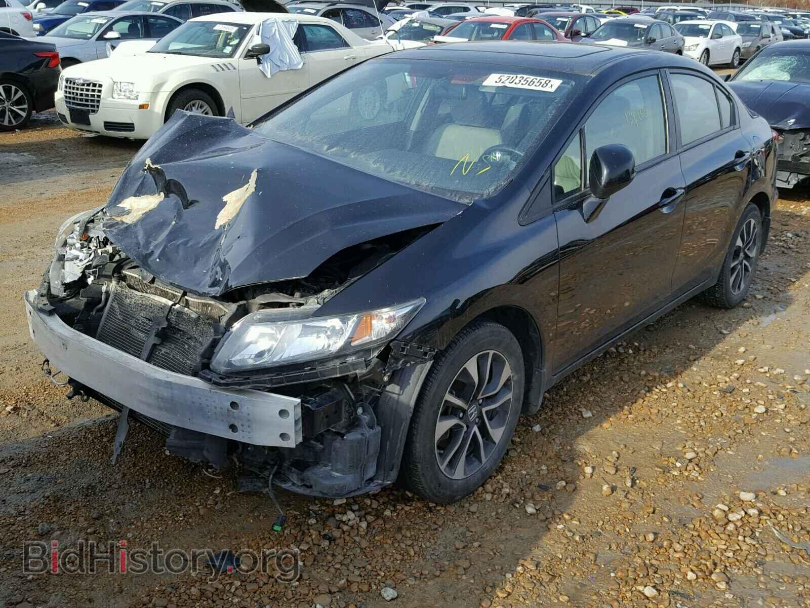 2013 HONDA CIVIC - VIN: 2HGFB2F92DH547733 - Фото 2