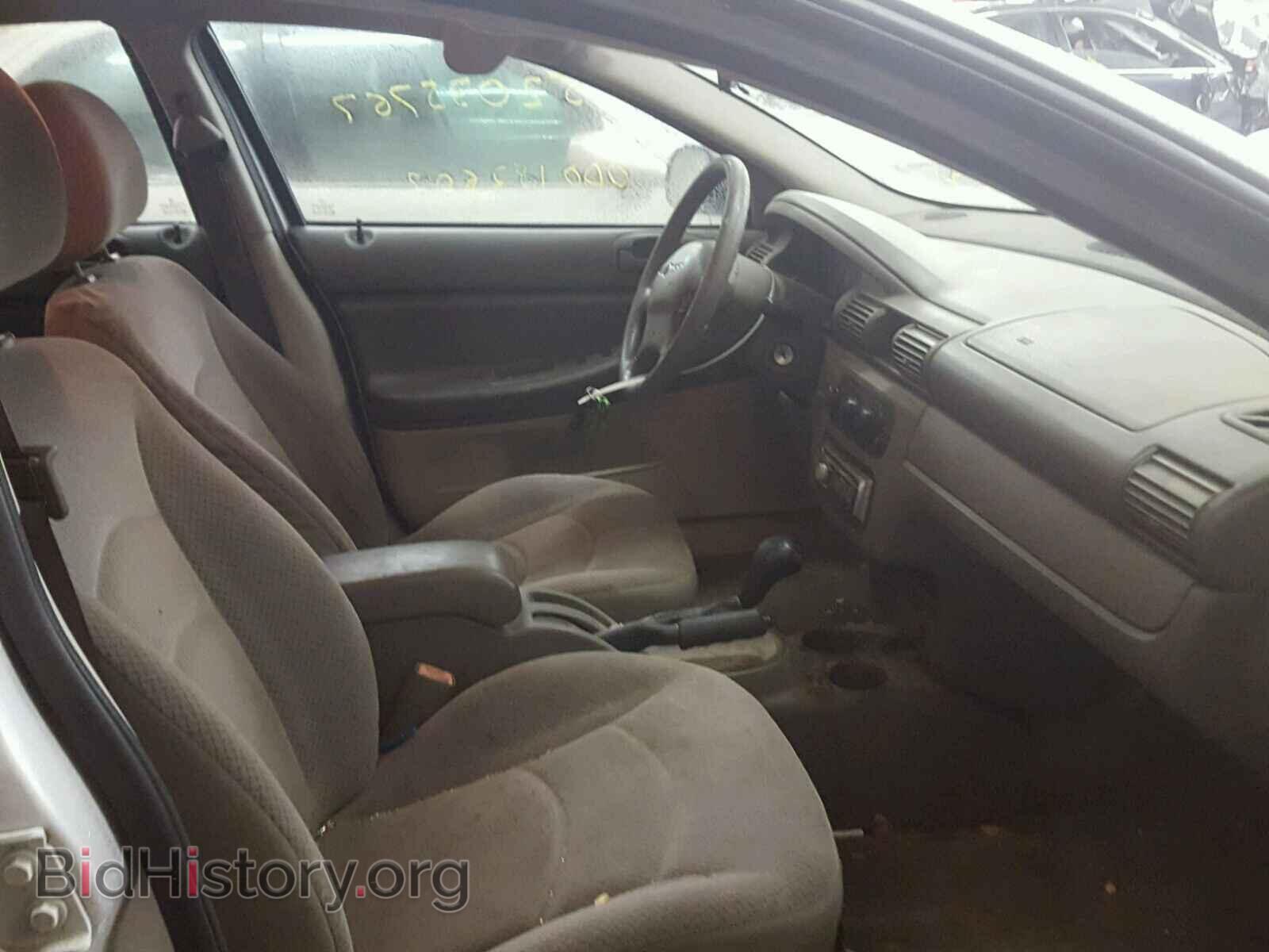 2005 CHRYSLER SEBRING - VIN: 1C3EL46X65N597727 - Фото 5