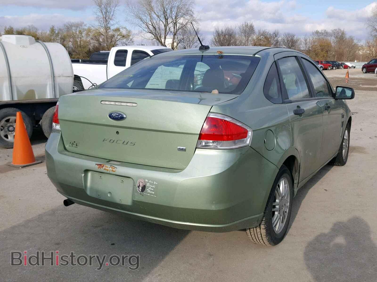 2008 FORD FOCUS - VIN: 1FAHP35N58W230314 - Фото 4