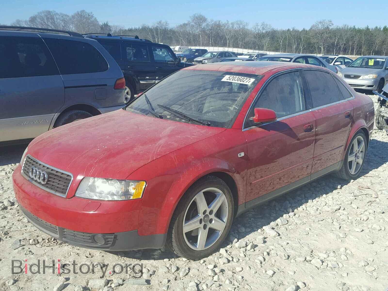 2002 AUDI A4 - VIN: WAUJT68E72A233804 - Фото 2