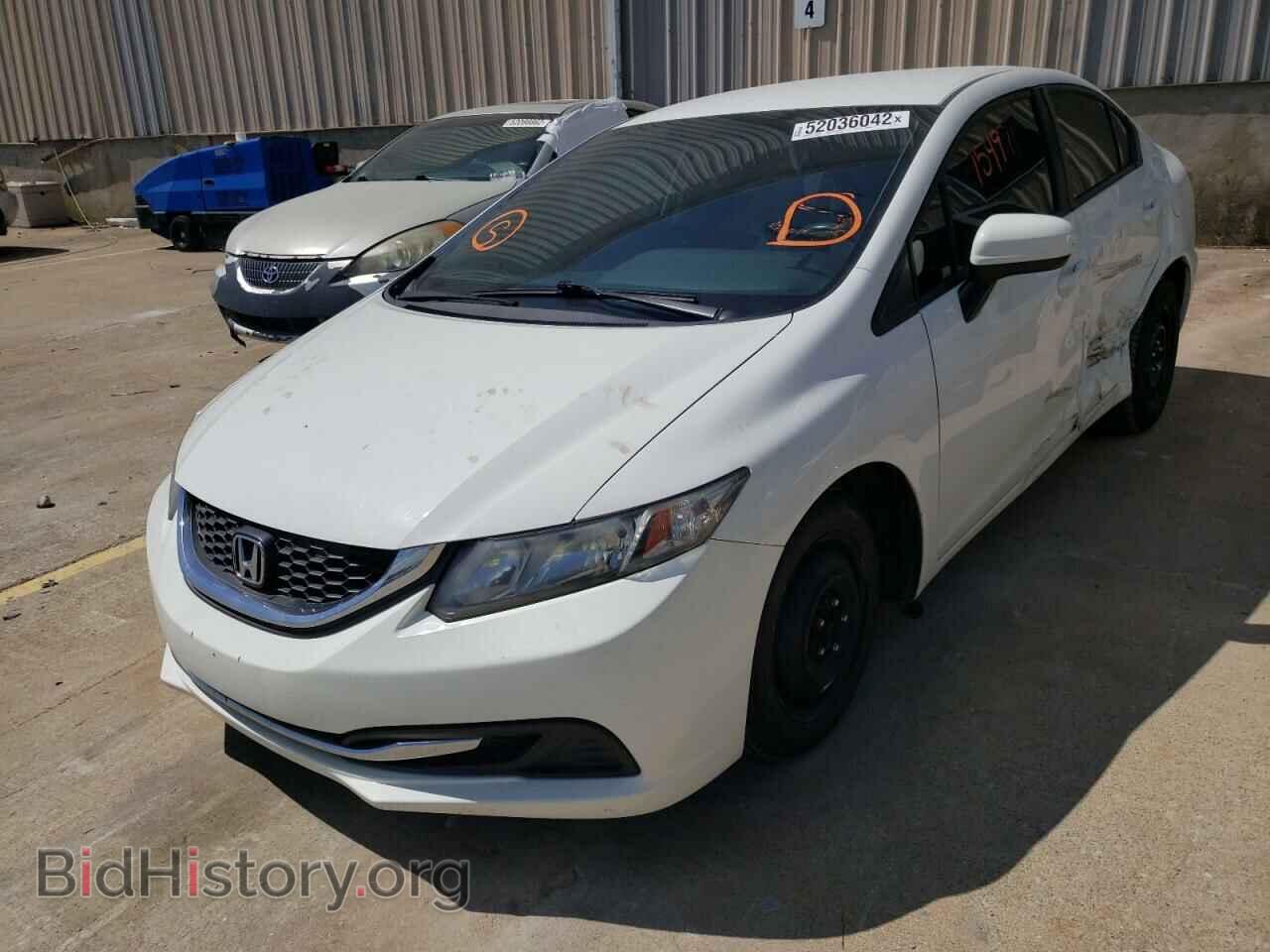 2015 HONDA CIVIC - VIN: 19XFB2F56FE049710 - Фото 2