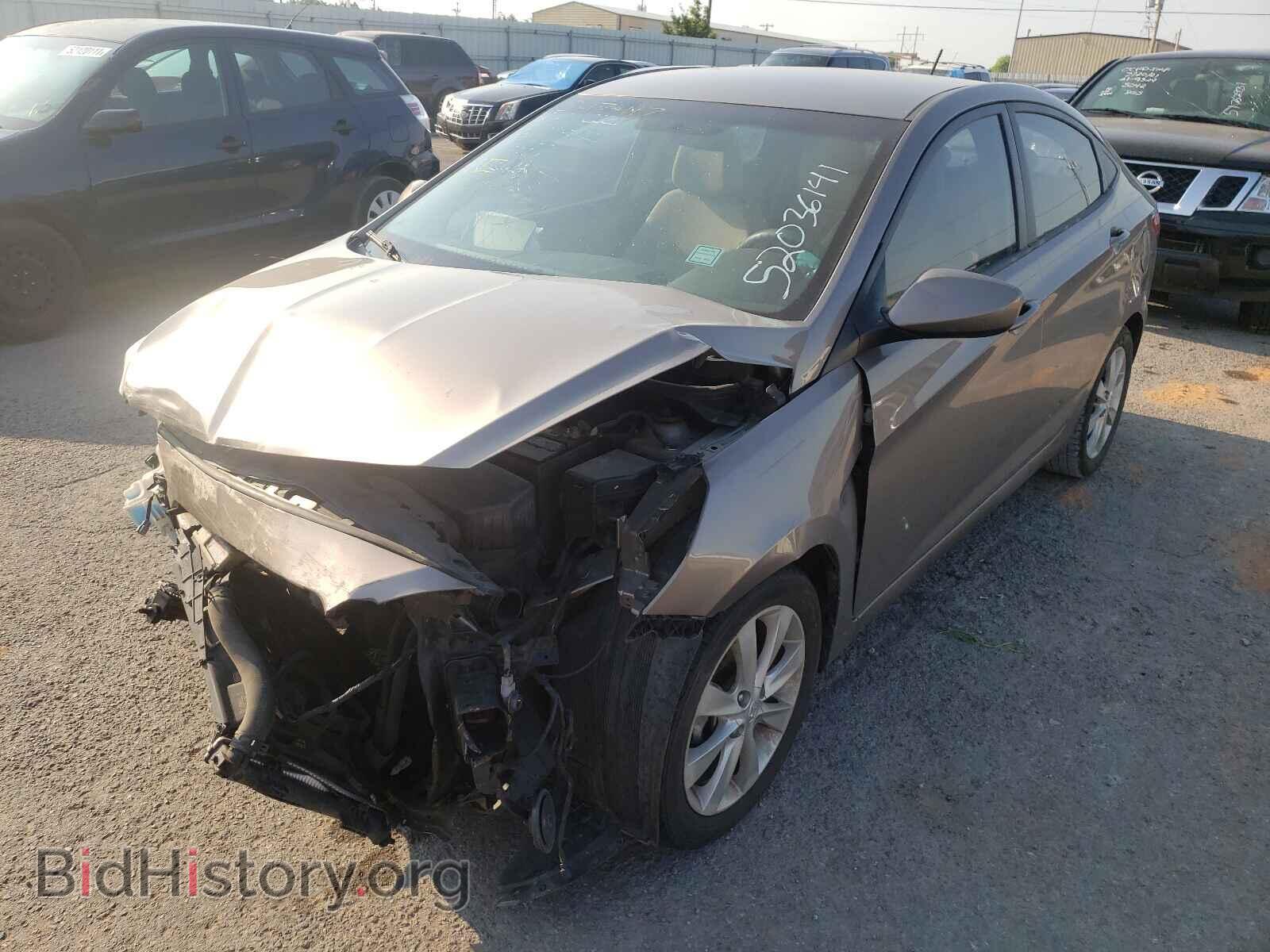 2012 HYUNDAI ACCENT - VIN: KMHCU4AE5CU097417 - Фото 2