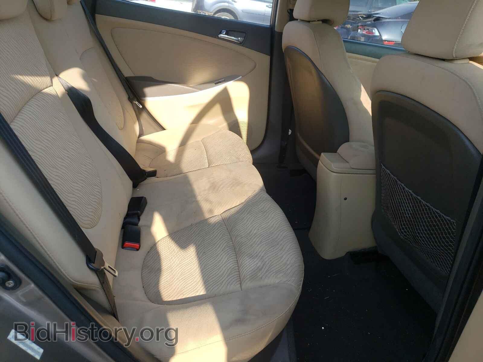 2012 HYUNDAI ACCENT - VIN: KMHCU4AE5CU097417 - Фото 6