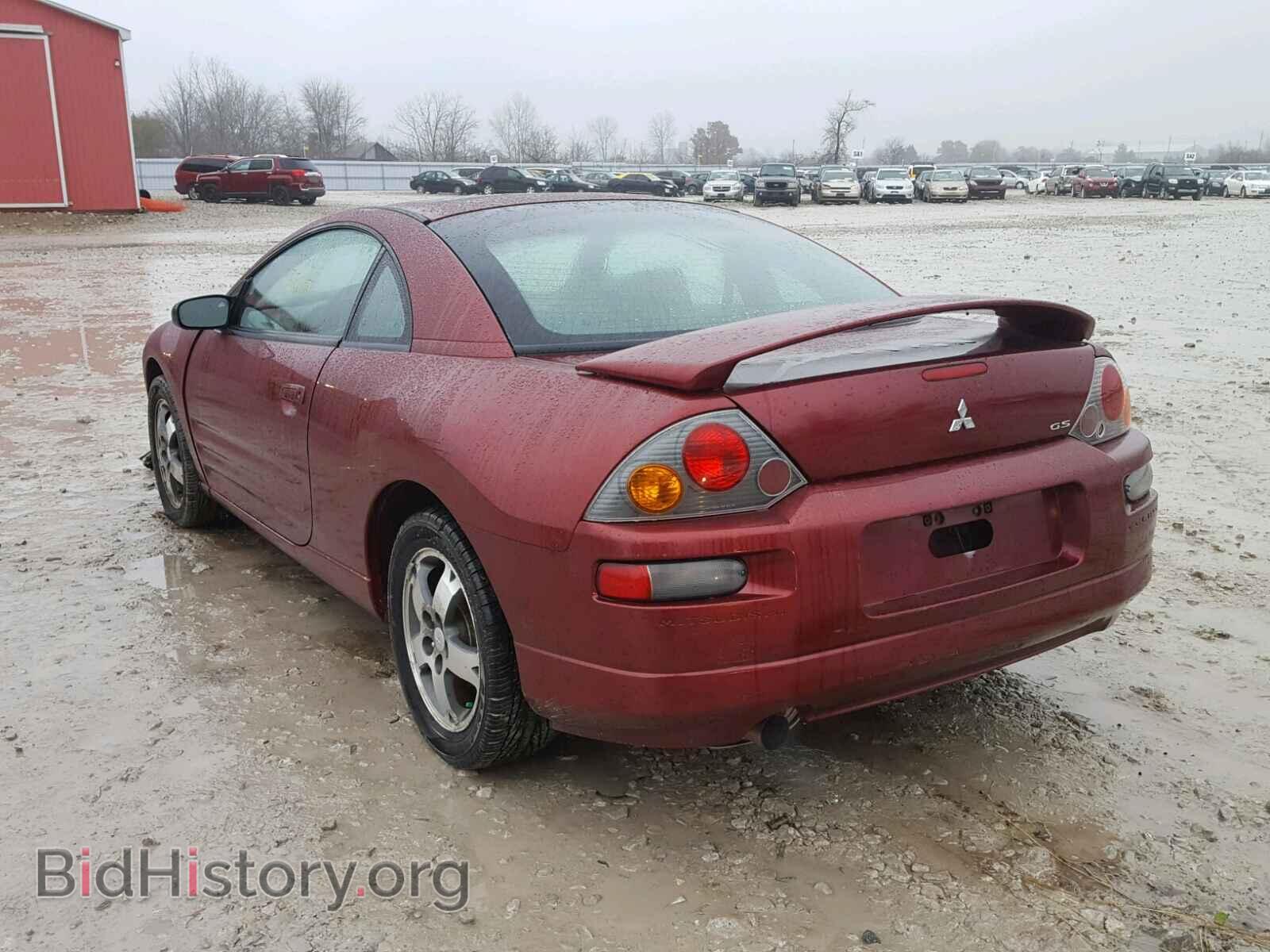 2003 MITSUBISHI ECLIPSE - VIN: 4A3AC44G33E606388 - Фото 3