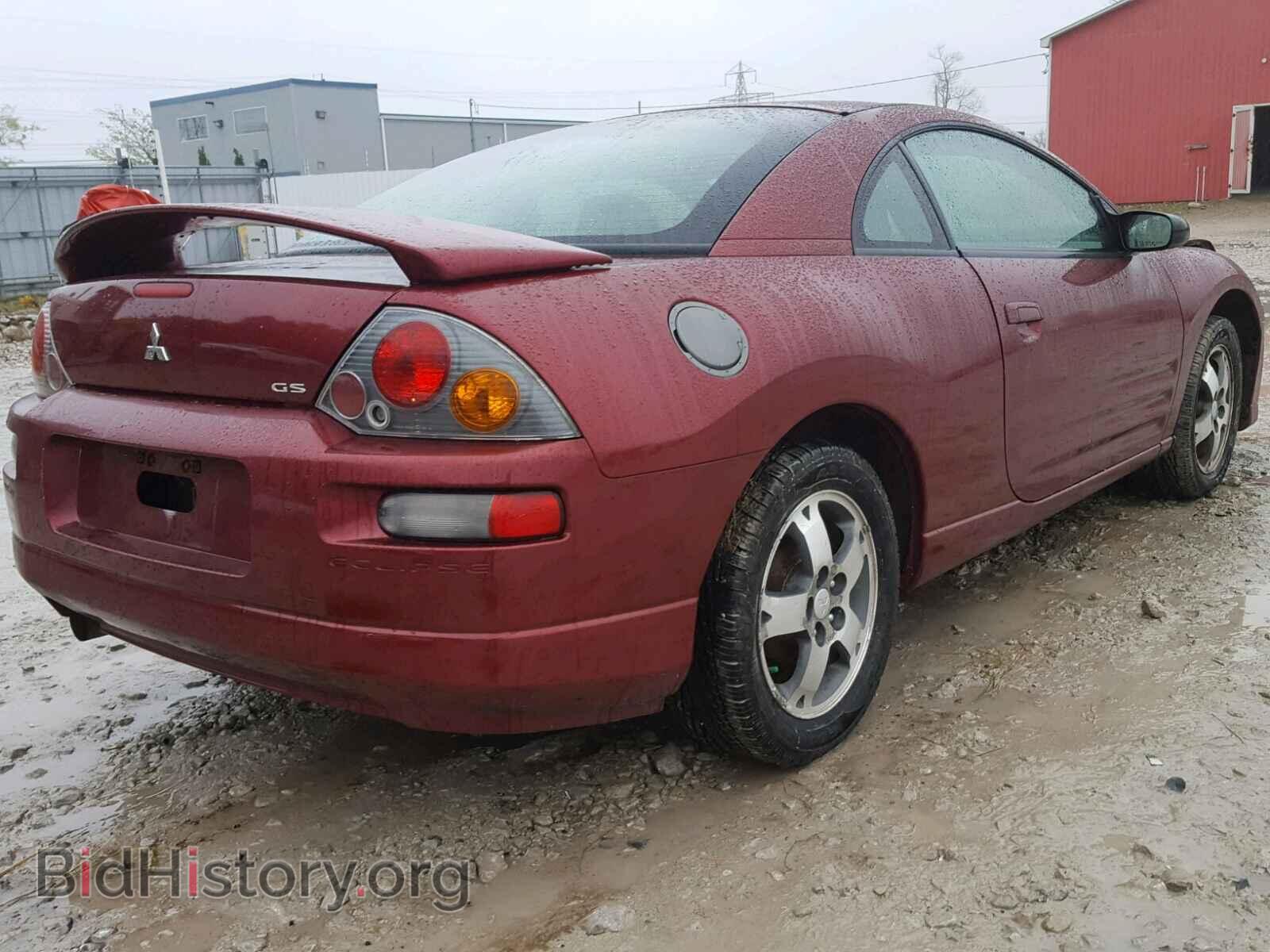2003 MITSUBISHI ECLIPSE - VIN: 4A3AC44G33E606388 - Фото 4