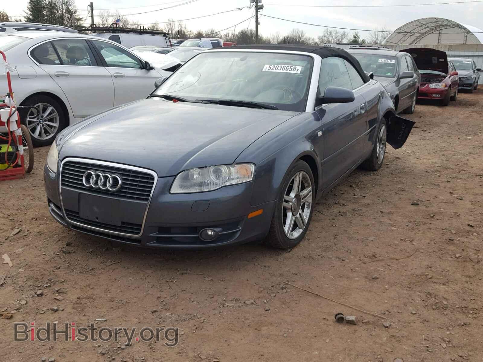 2007 AUDI A4 - VIN: WAUAF48H07K016747 - Фото 2