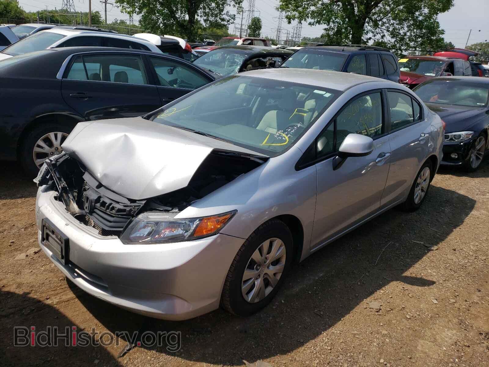 2012 HONDA CIVIC - VIN: 19XFB2F53CE046856 - Фото 2