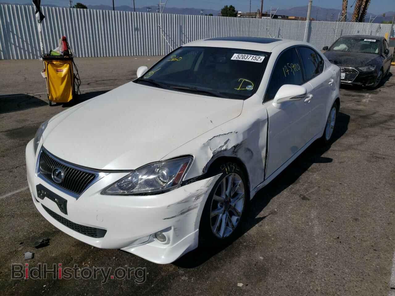 2012 LEXUS IS - VIN: JTHBF5C29C5181929 - Фото 2