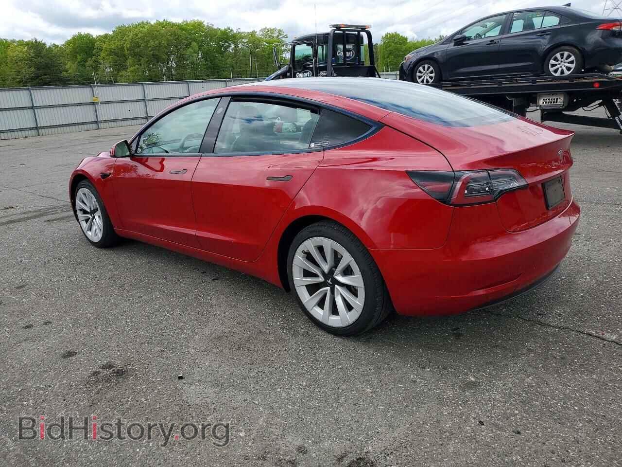 2022 TESLA MODEL 3 - VIN: 5YJ3E1EA1NF286083 - Фото 2