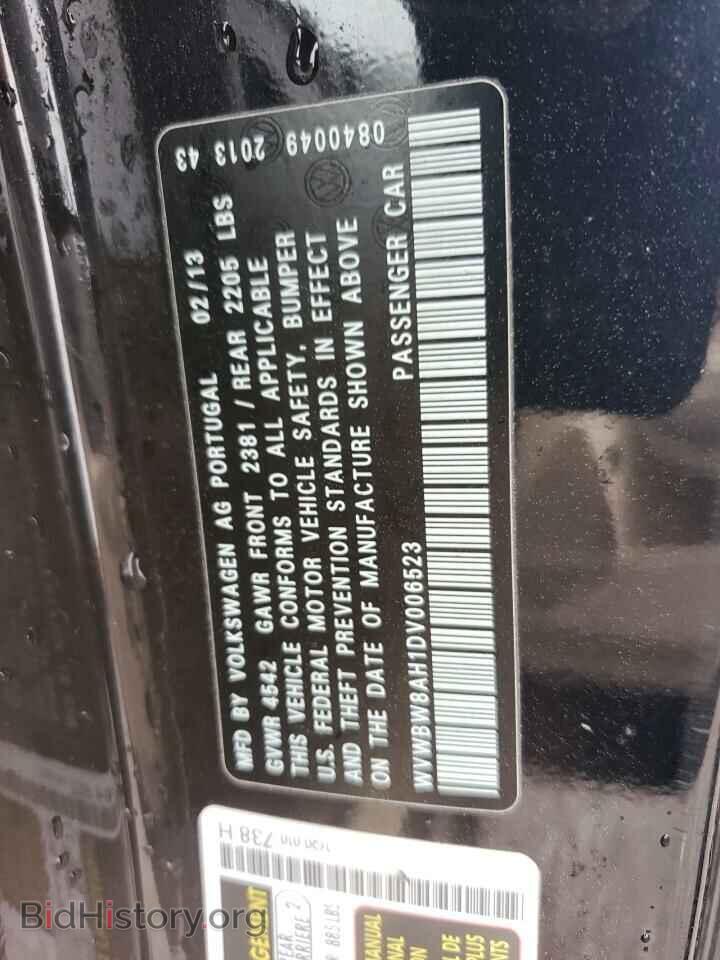 2013 VOLKSWAGEN EOS - VIN: WVWBW8AH1DV006523 - Фото 14