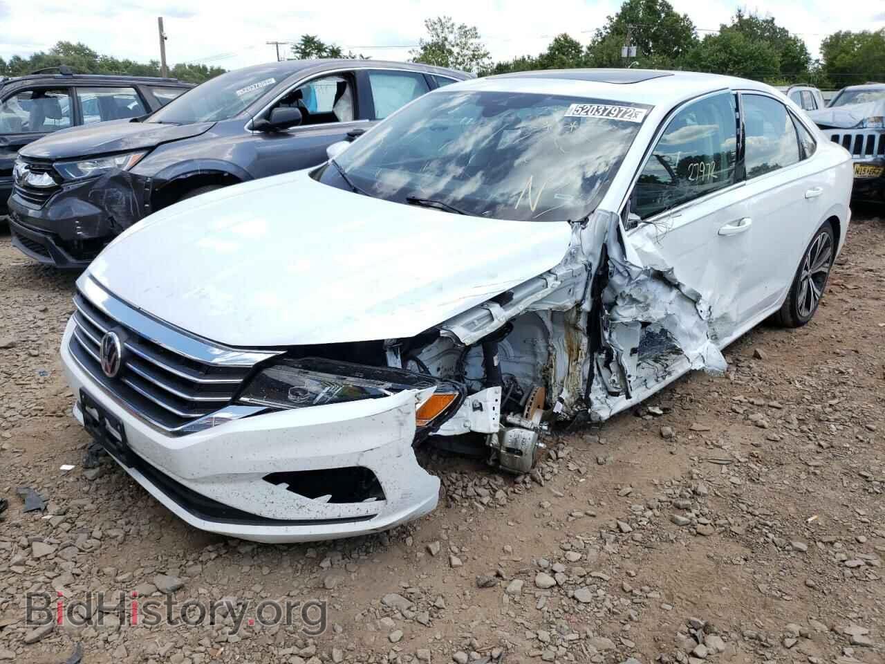 2021 VOLKSWAGEN PASSAT - VIN: 1VWSA7A38MC013622 - Фото 2