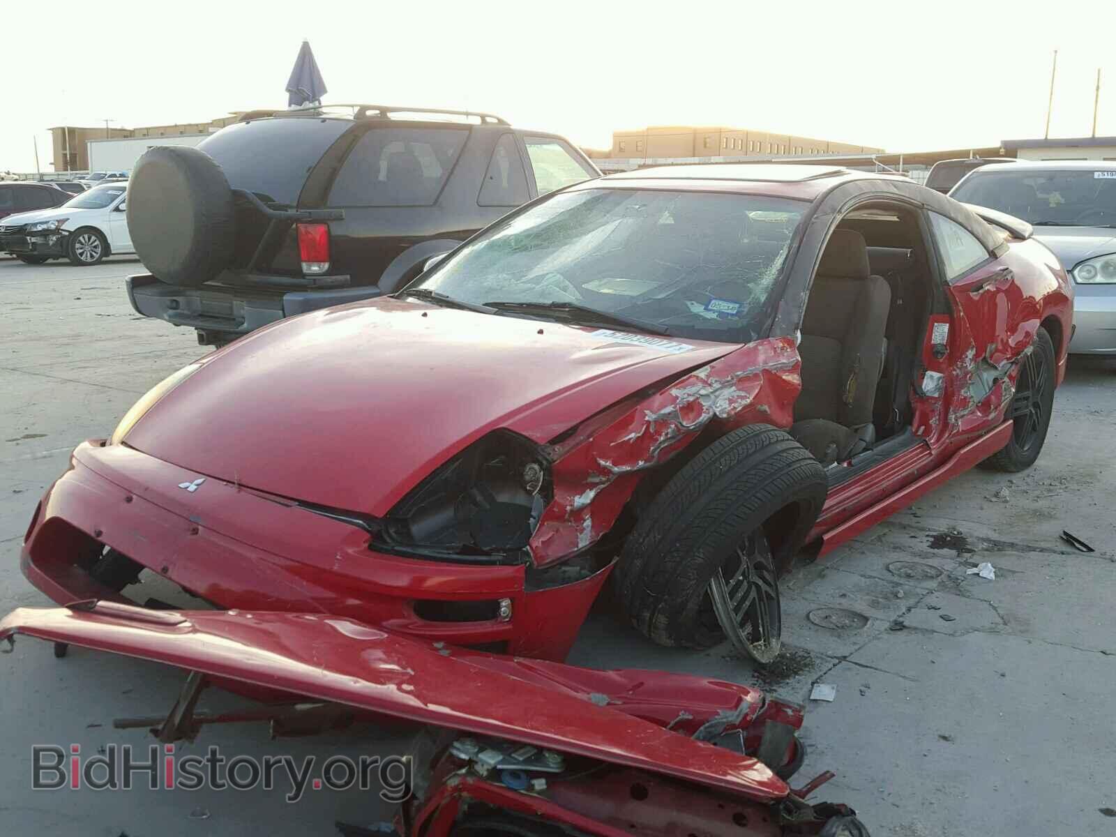 2003 MITSUBISHI ECLIPSE - VIN: 4A3AC84H73E165090 - Фото 2