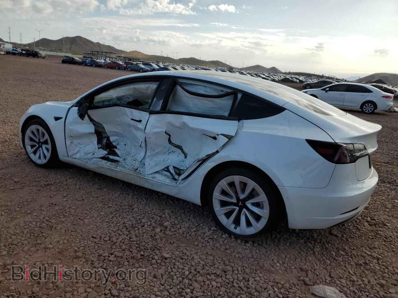 2022 TESLA MODEL 3 - VIN: 5YJ3E1EA1NF299075 - Photo 2