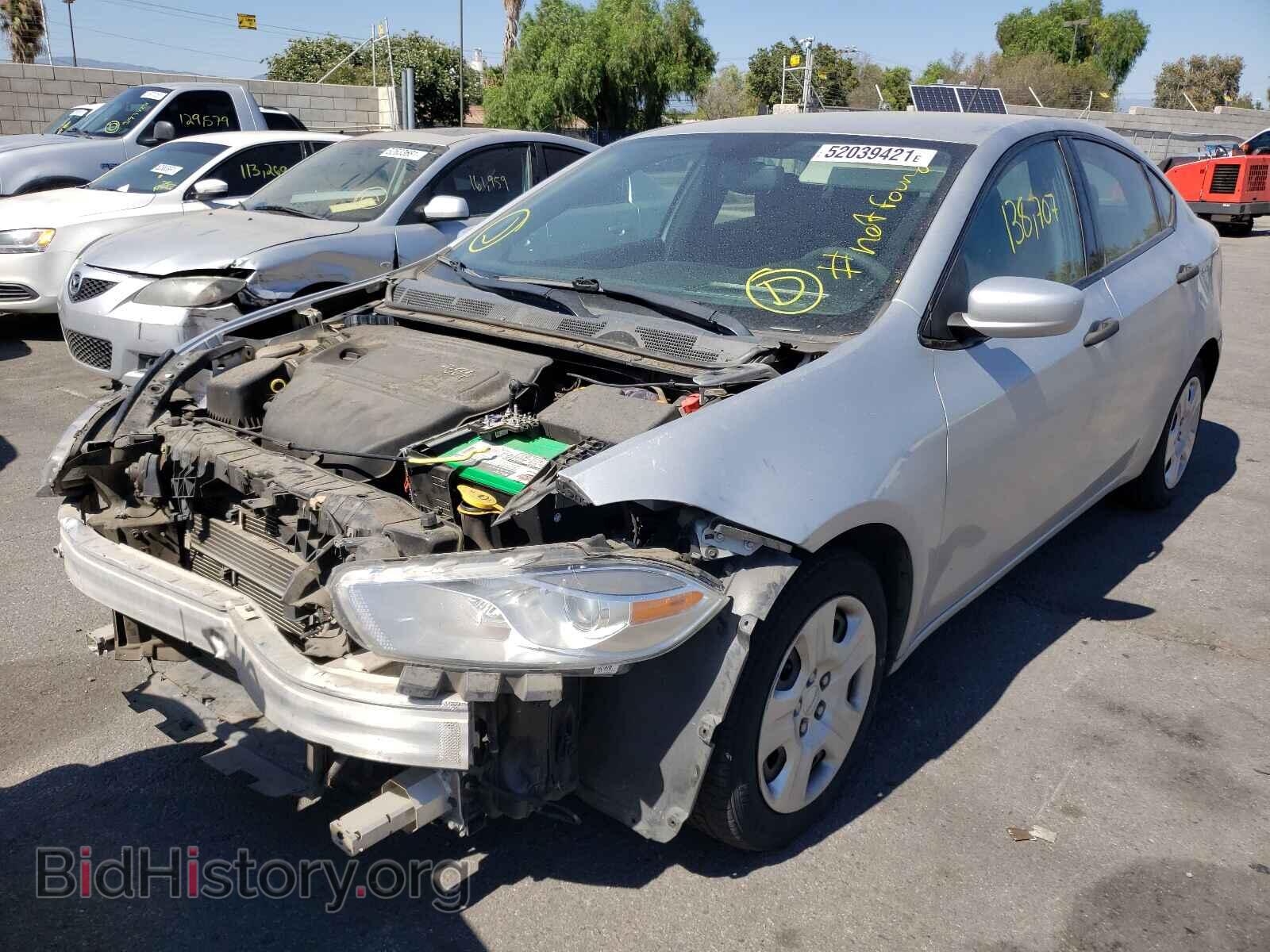 2013 DODGE DART - VIN: 1C3CDFAA9DD294805 - Фото 2
