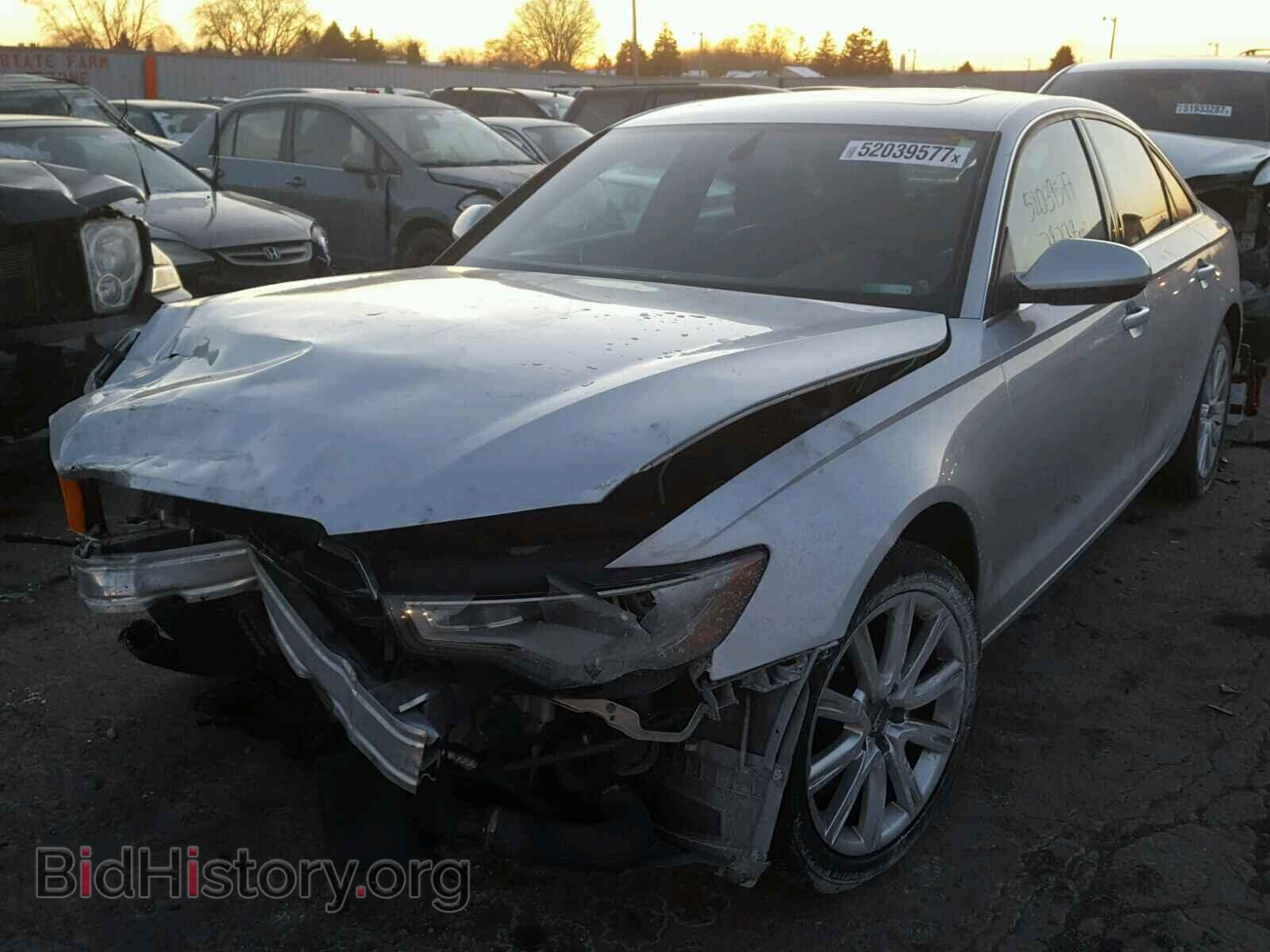 2014 AUDI A6 - VIN: WAUGFAFC0EN076149 - Photo 2