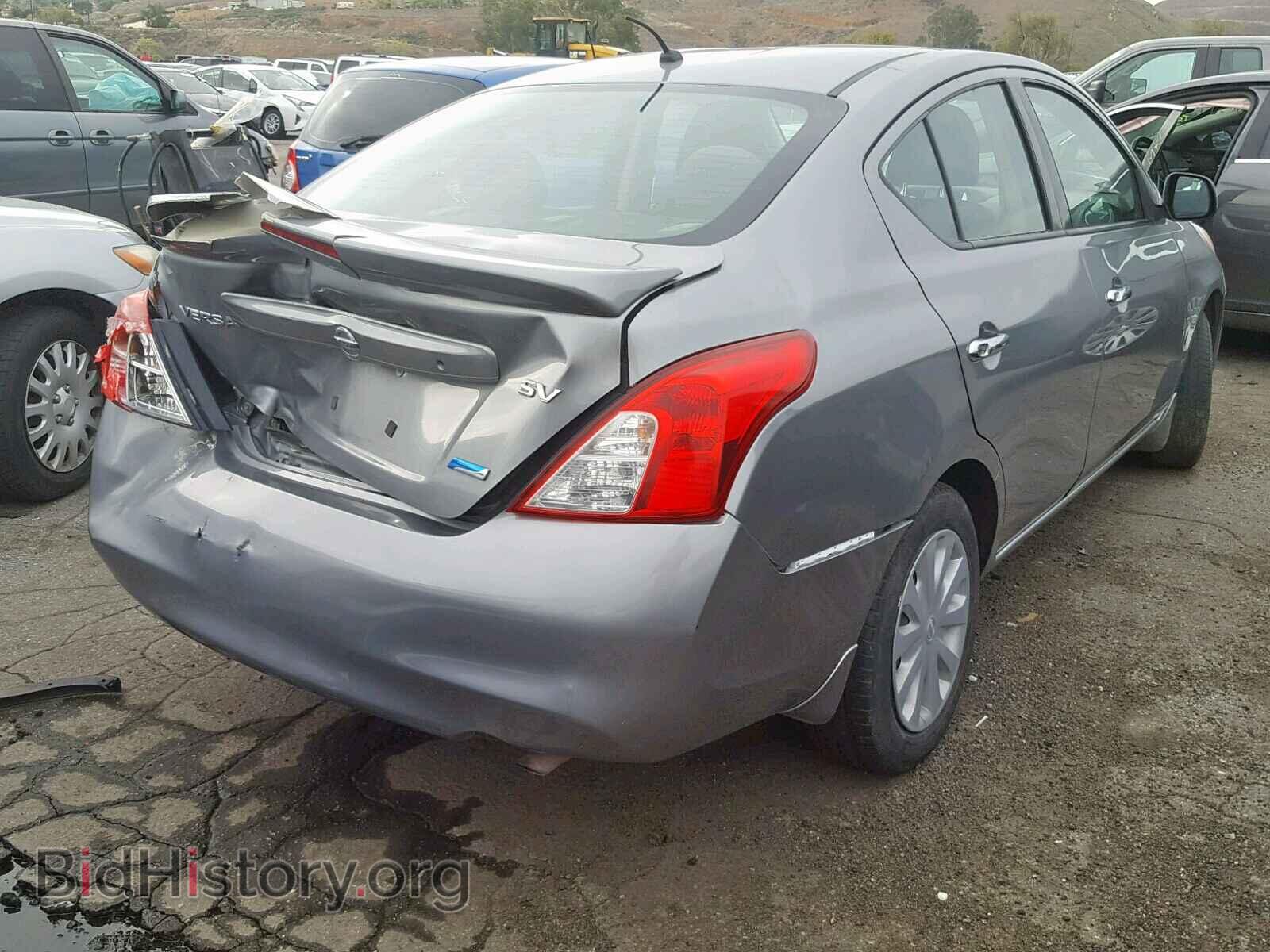 2014 NISSAN VERSA - VIN: 3N1CN7AP3EL808732 - Фото 4
