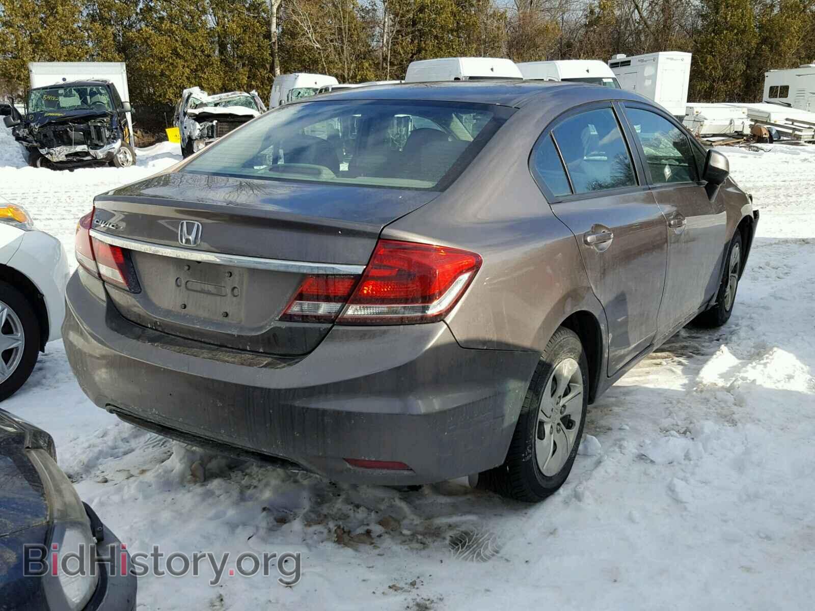 2013 HONDA CIVIC - VIN: 2HGFB2F52DH561998 - Фото 4