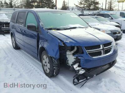 2011 Dodge CARAVAN Grand Cara, синий — VIN 2D4RN4DG9BR719590, Copart